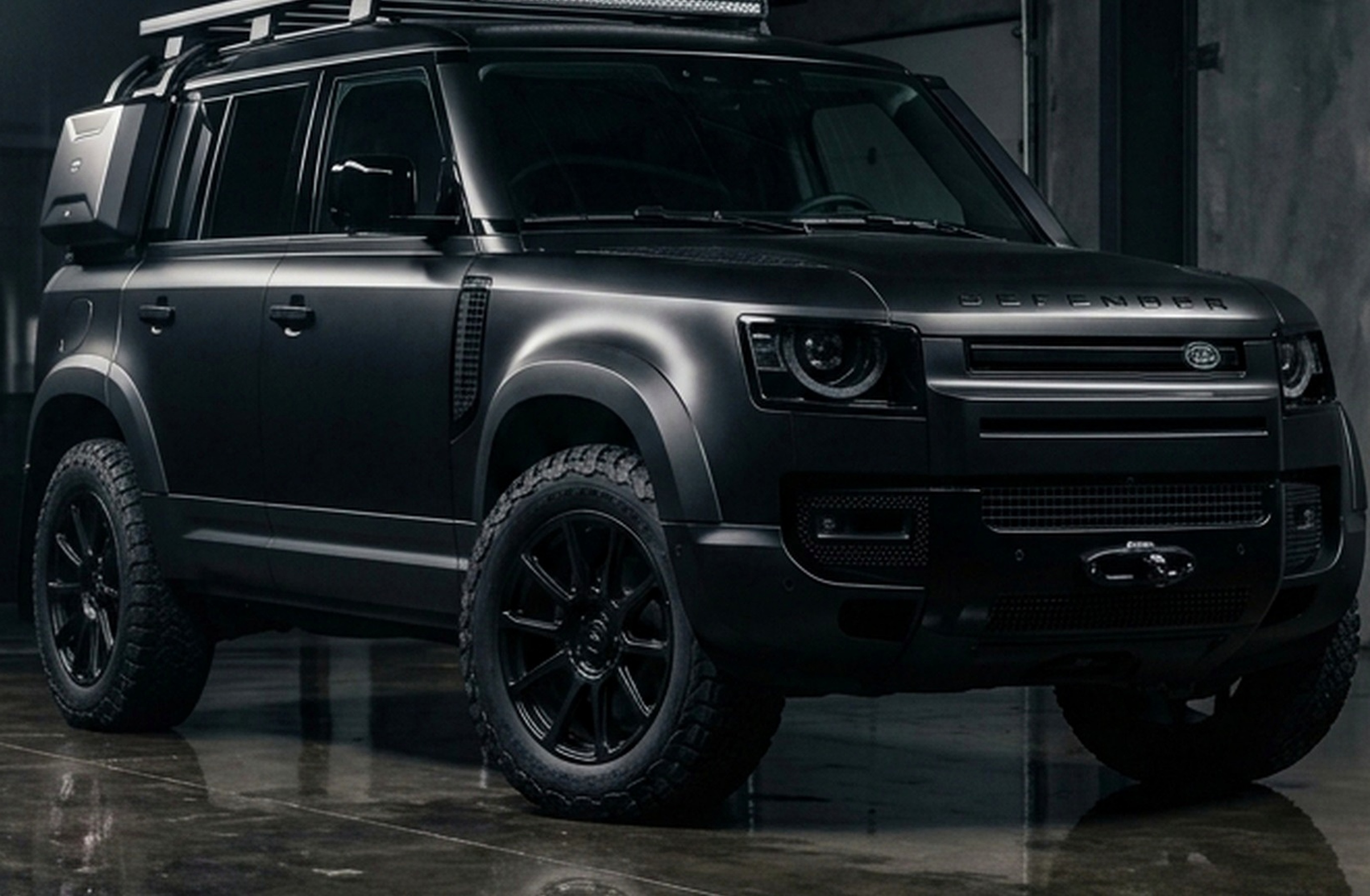 Custom Branders Land Rover Defender 110 at Branders London
