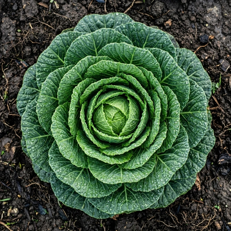 Cabbage Rosette